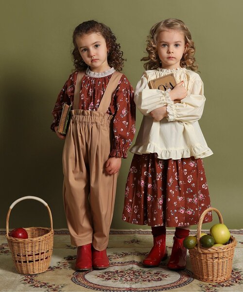 ルキエトップ長袖ブラウス_120_140【ジュニア】