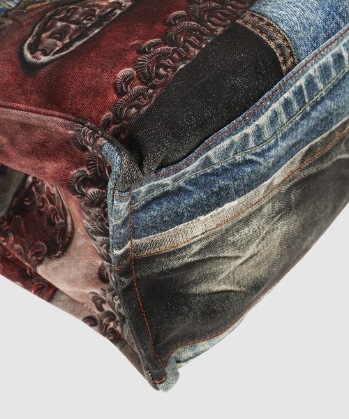 Acne Studios（アクネストゥディオズ）の「FN-UX-BAGS000205（トートバッグ・メンズ・ブラック×ブルー・ONE SIZE）」の3枚目の写真