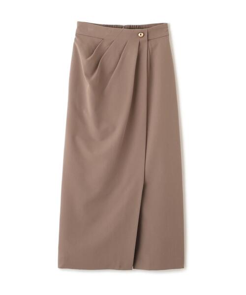 PROPORTION BODY DRESSING(プロポーションボディドレッシング)の「タックタイトスカート / 1215220919(スカート・レディース・ブラック/ベージュ/ブラウン・MEDIUM/P/S)」の10枚目の写真