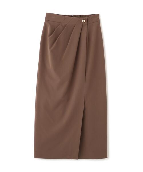 PROPORTION BODY DRESSING(プロポーションボディドレッシング)の「タックタイトスカート / 1215220919(スカート・レディース・ブラック/ベージュ/ブラウン・MEDIUM/P/S)」の22枚目の写真