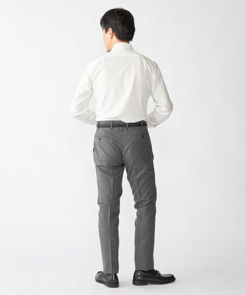 SHIPS（シップス）の「SHIPS: ジャージー ソリッド ワンピースカラー シャツ（Tシャツ/カットソー・メンズ・ホワイト・SMALL/MEDIUM/LARGE/X-LARGE）」の7枚目の写真