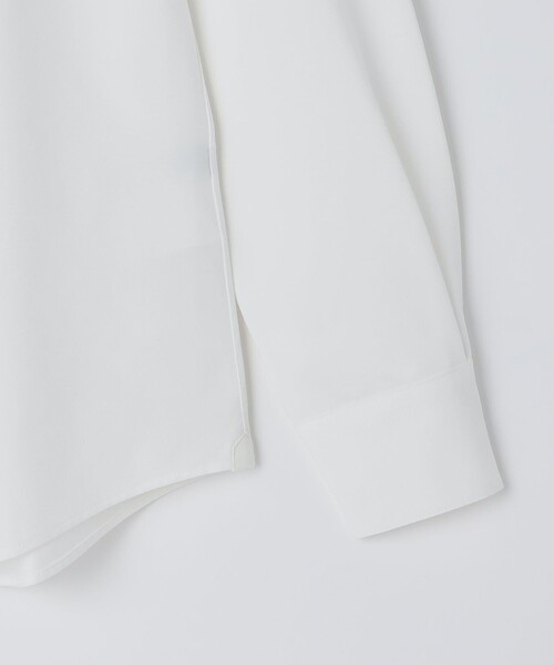 SHIPS（シップス）の「SHIPS: ジャージー ソリッド ワンピースカラー シャツ（Tシャツ/カットソー・メンズ・ホワイト・SMALL/MEDIUM/LARGE/X-LARGE）」の15枚目の写真