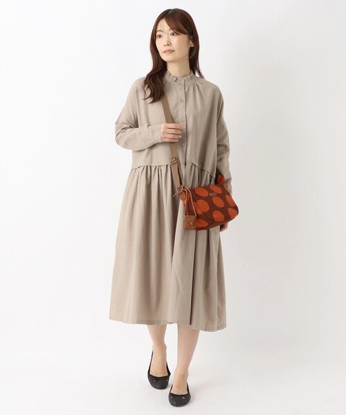 one'sterrace（ワンズテラス）の「toleur トーラ ドットニットショルダー（ショルダーバッグ・レディース・ベージュ系その他7/オレンジ系その他5/カーキ系5・99）」の20枚目の写真