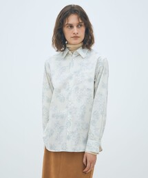 MACPHEE（マカフィー）の「ブルームプリント レギュラーカラーシャツ 