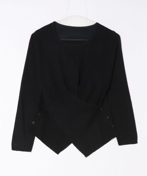 Lace Ladies(レースレディース)の「クロス風 デザイン 長袖 ニット プルオーバー(ニット/セーター・レディース・ブラック/グレー/ネイビー/ブラウン・FREE)」の16枚目の写真
