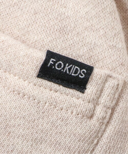 F.O.KIDS(エフオーキッズ)の「【ジュニア対応】FO SMILE APカットソーパンツ(スウェットパンツ・キッズ・チャコール/ブラウン/アイボリー・110/100/90/140/130/80/120)」の10枚目の写真