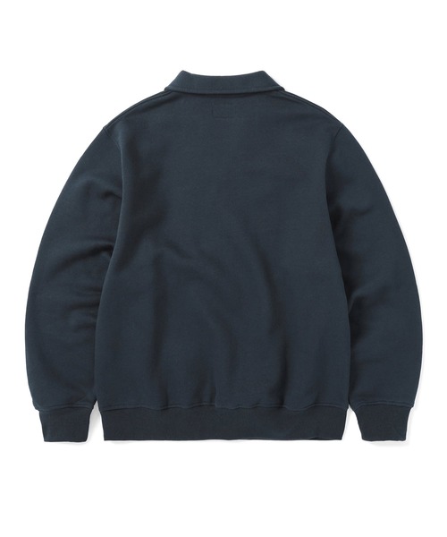thisisneverthat（ディスイズネバーザット）の「Open Collar Sweatshirt（シャツ/ブラウス・メンズ・ネイビー/ヘザーグレー/イエロー系その他・L/M/S/XL）」の9枚目の写真