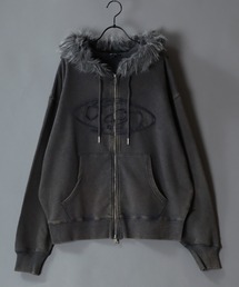 SITRY(Vg[)Grunge Style Sweat Fake Fur Hoodie/OW Be[WCN I[o[TCY t@[E V[g _uWbv  tWbvp[J[ t[fB[ p[J[ XEFbg fB[X Y(p[J[)