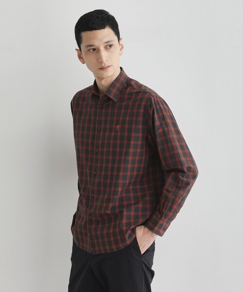 TAKEO KIKUCHI(タケオキクチ)の「【LIMITED】ダークチェック長袖シャツ(シャツ/ブラウス・メンズ・ダークグリーン系1/ブラック系1/チャコールグレー/ブルー系その他3・04/03/02/01)」の7枚目の写真