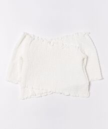 EMODA（エモダ）の「フィットクロスバンドトップ（Tシャツ/カットソー・レディース）」
