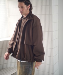 ADAM PATEK（アダムパテック）の「ADAMPATEK/stand collar blouson/スタンドカラーブルゾン（ブルゾン）」