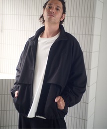 ADAM PATEK(A_pebN)ADAMPATEK/stand collar blouson/X^hJ[u](u])