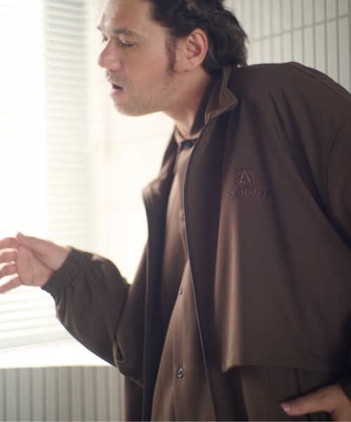 ADAM PATEK（アダムパテック）の「ADAMPATEK/stand collar blouson/スタンドカラーブルゾン（ブルゾン・メンズ・ブラック/ブラウン/ダークグレー・1/2）」の15枚目の写真