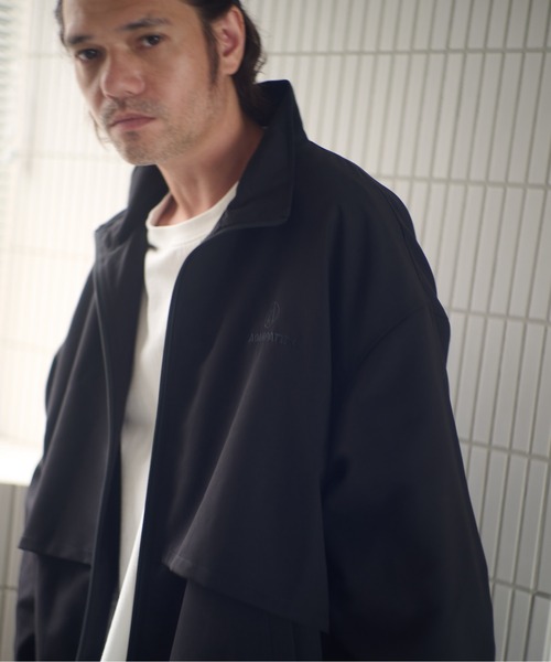 ADAM PATEK（アダムパテック）の「ADAMPATEK/stand collar blouson/スタンドカラーブルゾン（ブルゾン・メンズ・ブラック/ブラウン/ダークグレー・1/2）」の7枚目の写真