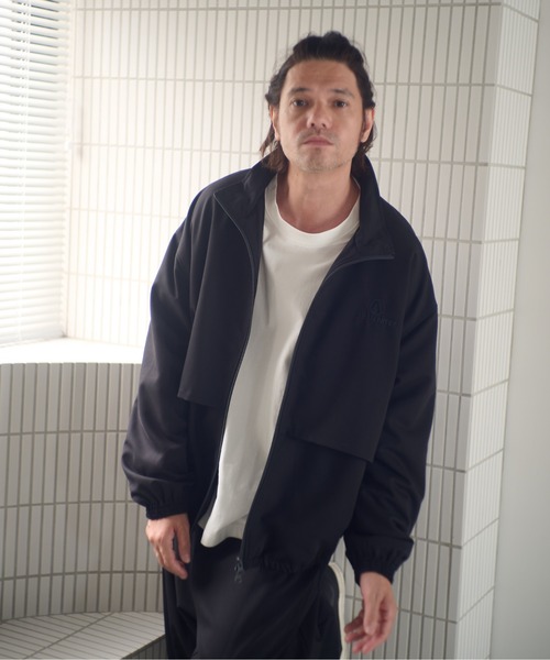ADAM PATEK（アダムパテック）の「ADAMPATEK/stand collar blouson/スタンドカラーブルゾン（ブルゾン・メンズ・ブラック/ブラウン/ダークグレー・1/2）」の8枚目の写真