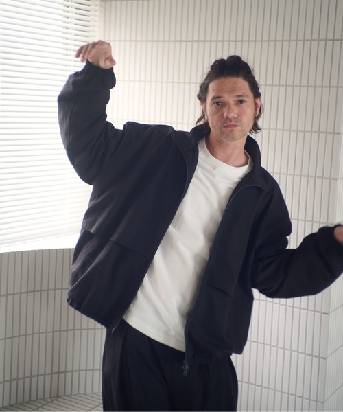 ADAM PATEK（アダムパテック）の「ADAMPATEK/stand collar blouson/スタンドカラーブルゾン（ブルゾン・メンズ・ブラック/ブラウン/ダークグレー・1/2）」の20枚目の写真