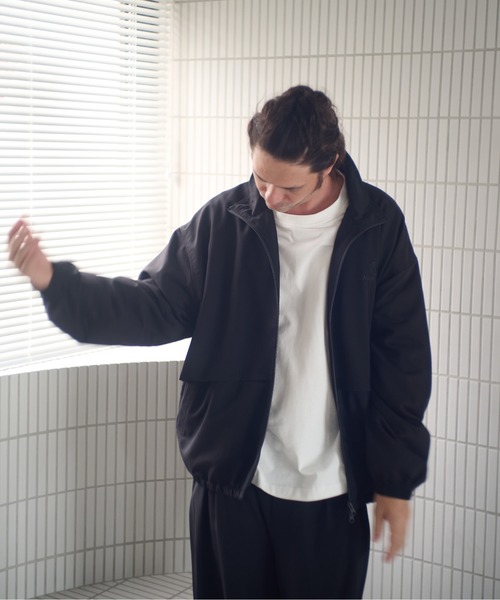 ADAM PATEK（アダムパテック）の「ADAMPATEK/stand collar blouson/スタンドカラーブルゾン（ブルゾン・メンズ・ブラック/ブラウン/ダークグレー・1/2）」の21枚目の写真