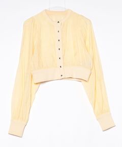 美品 JANE SMITH シアーショートカーディガン Plage ジェーン plage レディース カーディガン 「JANE SMITH/ジェーンスミス