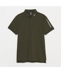 【J.LINDEBERG/GOLF】袖ロゴ刺繍ポロ