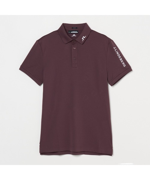 J.LINDEBERG(ジェイリンドバーグ)の「【J.LINDEBERG/GOLF】袖ロゴ刺繍ポロ(ポロシャツ・メンズ・チャコール/インディゴブルー/ライトグレー系/ターコイズブルー/アイボリー/レッド/パープル系/カーキ系・44/46)」の7枚目の写真