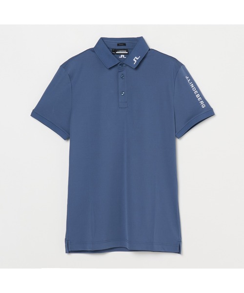 【J.LINDEBERG】ジェイリンドバーグ 刺繍ロゴ ポロシャツ ゴルフ 紺 J.LINDEBERG 【30％OFF！セール】J.リンドバーグ / J