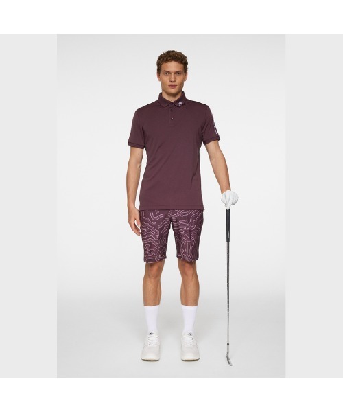 J.LINDEBERG(ジェイリンドバーグ)の「【J.LINDEBERG/GOLF】袖ロゴ刺繍ポロ(ポロシャツ・メンズ・チャコール/インディゴブルー/ライトグレー系/ターコイズブルー/アイボリー/レッド/パープル系/カーキ系・44/46)」の11枚目の写真