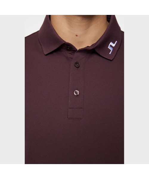 J.LINDEBERG(ジェイリンドバーグ)の「【J.LINDEBERG/GOLF】袖ロゴ刺繍ポロ(ポロシャツ・メンズ・チャコール/インディゴブルー/ライトグレー系/ターコイズブルー/アイボリー/レッド/パープル系/カーキ系・44/46)」の13枚目の写真