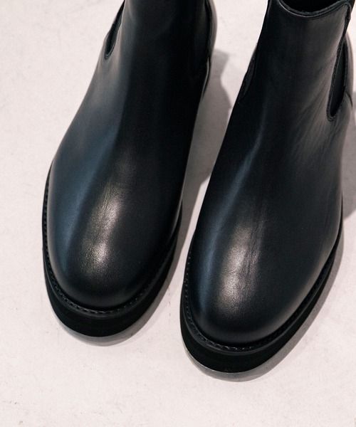 CAMINANDO（カミナンド）の「CAMINANDO W SIDE GOA SHORT BOOTS 25106W（ブーツ・レディース・ブラック・24㎝/25㎝/23cm）」の4枚目の写真
