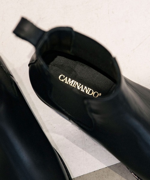CAMINANDO（カミナンド）の「CAMINANDO W SIDE GOA SHORT BOOTS 25106W（ブーツ・レディース・ブラック・24㎝/25㎝/23cm）」の7枚目の写真