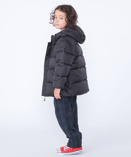 SHIPS（シップス）の「SHIPS KIDS:100～130cm /〈撥水/手洗い可能〉リサイクル ダウン ジャケット（ダウンジャケット/コート・キッズ・ブラック/ミント・100/110/120/130）」の13枚目の写真