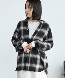 coen（コーエン）の「USA COTTONソフトフランネルシャツ（チェック）（シャツ/ブラウス）」