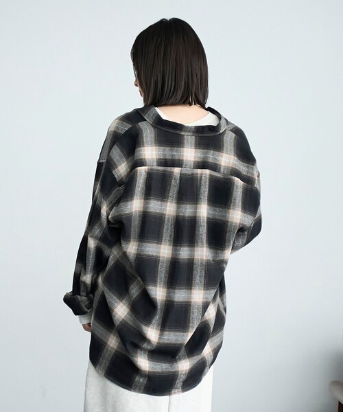 セール】USA COTTONソフトフランネルシャツ（チェック）（シャツ