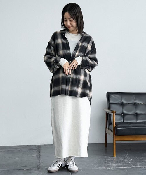 coen（コーエン）の「USA COTTONソフトフランネルシャツ（チェック）（シャツ/ブラウス・メンズ・その他1/その他2/その他3/その他4・S/M/L/XL）」の15枚目の写真