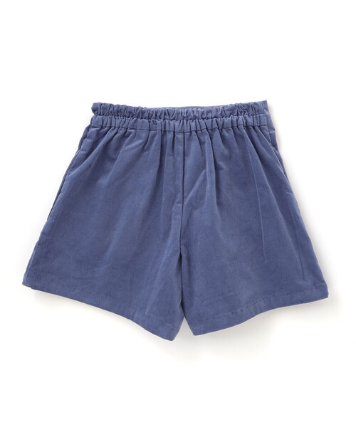 BeBe（ベベ）の「モールスキンラップスカート風ショートパンツ（スカート・キッズ・ボルドー/ブルー・130cm/150cm/140cm/120cm/110cm）」の7枚目の写真
