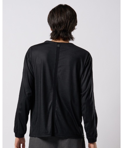 wjk（ダヴルジェイケイ）の「ex.comfy wool L/S（Tシャツ/カットソー・メンズ・ブラック/グレー・SMALL/MEDIUM/LARGE/X-LARGE）」の8枚目の写真