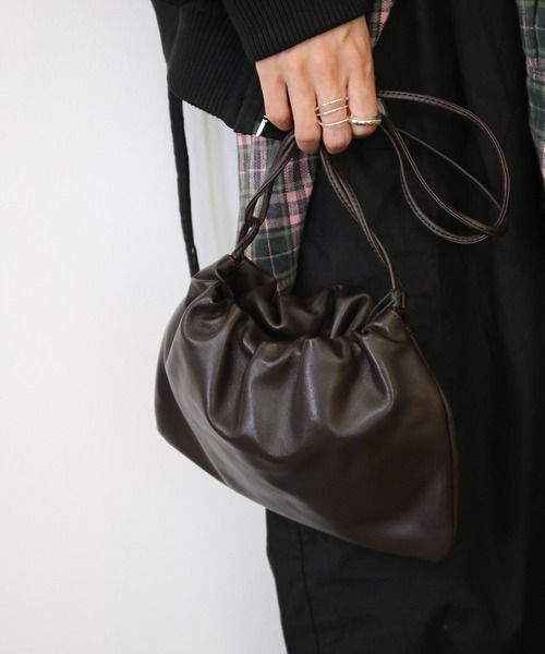 Scrap Book（スクラップブック）の「【NOTHING WRITTEN】NELLA STRAP BAG（ショルダーバッグ・レディース・ブラウン系その他・FREE）」の7枚目の写真