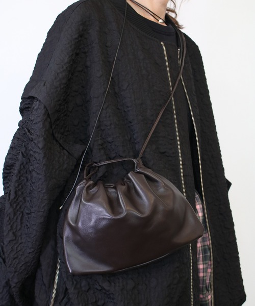 Scrap Book（スクラップブック）の「【NOTHING WRITTEN】NELLA STRAP BAG（ショルダーバッグ・レディース・ブラウン系その他・FREE）」の8枚目の写真