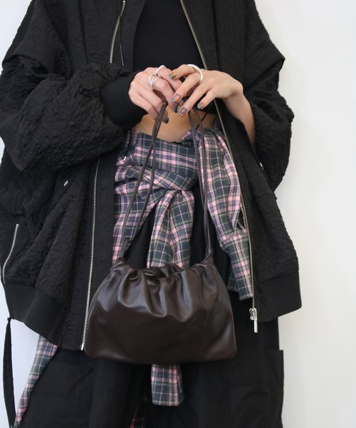 Scrap Book（スクラップブック）の「【NOTHING WRITTEN】NELLA STRAP BAG（ショルダーバッグ・レディース・ブラウン系その他・FREE）」の9枚目の写真