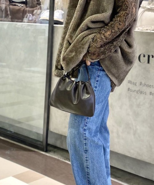 Scrap Book（スクラップブック）の「【NOTHING WRITTEN】NELLA STRAP BAG（ショルダーバッグ・レディース・ブラウン系その他・FREE）」の10枚目の写真