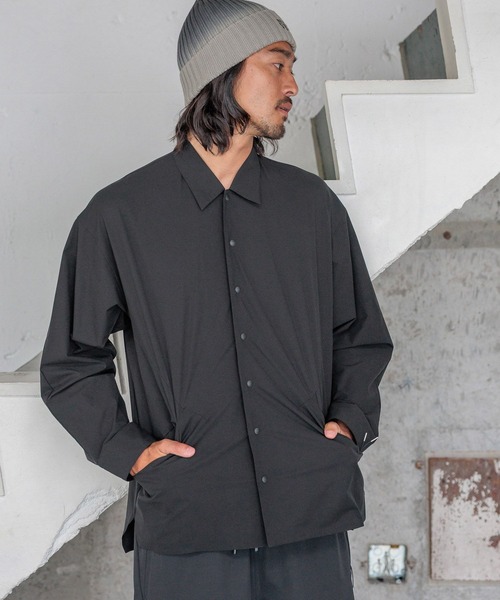 HEREIAM（ヘレイアム）の「【HEREIAM MEN】Hyper Herix シャツ（シャツ/ブラウス・メンズ・カモフラージュ/ブラック・LARGE/MEDIUM）」の5枚目の写真