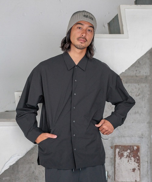 HEREIAM（ヘレイアム）の「【HEREIAM MEN】Hyper Herix シャツ（シャツ/ブラウス・メンズ・カモフラージュ/ブラック・LARGE/MEDIUM）」の6枚目の写真