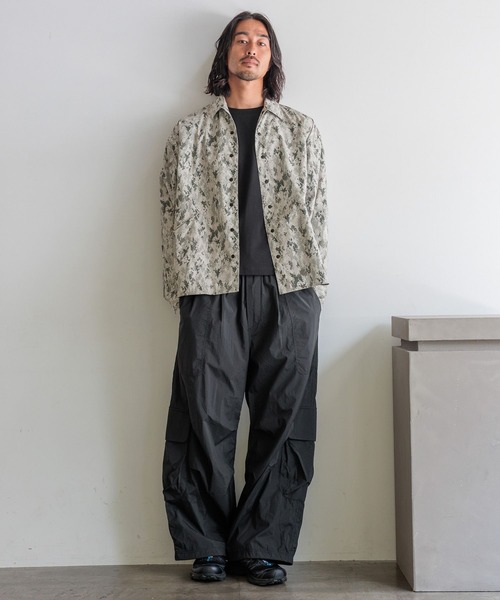HEREIAM（ヘレイアム）の「【HEREIAM MEN】Hyper Herix シャツ（シャツ/ブラウス・メンズ・カモフラージュ/ブラック・LARGE/MEDIUM）」の10枚目の写真
