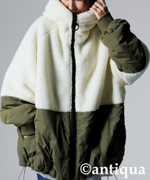 antiqua(�A���e�B�J)�ّ̈f�ސؑ֒��ȃV���[�g�R�[�g(���̑��A�E�^�[)