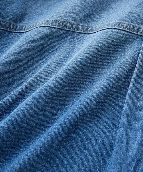 RIVE DROITE(リヴドロワ)の「【MONN.:.(モン)】スキッパーデニムシャツ(シャツ/ブラウス・レディース・ブルー/ベージュ・FREE)」の16枚目の写真