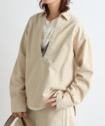 シャツ/ブラウス（ベージュ系・デニム）ファッション通販 - ZOZOTOWN