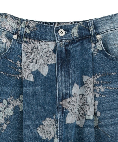 Sugar spoon（シュガースプーン）の「・SUGAR SPOON フラワーptデニムパンツ（デニムパンツ・レディース・インディゴブルー/ブラック・FREE）」の13枚目の写真
