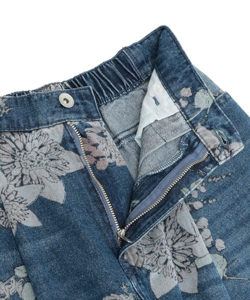 Sugar spoon（シュガースプーン）の「・SUGAR SPOON フラワーptデニムパンツ（デニムパンツ・レディース・インディゴブルー/ブラック・FREE）」の14枚目の写真
