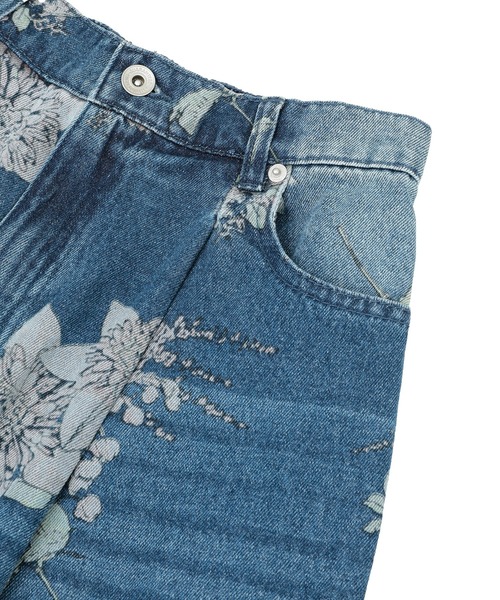 Sugar spoon（シュガースプーン）の「・SUGAR SPOON フラワーptデニムパンツ（デニムパンツ・レディース・インディゴブルー/ブラック・FREE）」の15枚目の写真