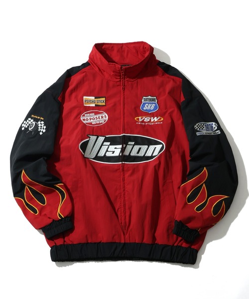 レーシングジャケット セール】【VISION STREET WEAR/ヴィジョンストリートウェア】 ナイロン