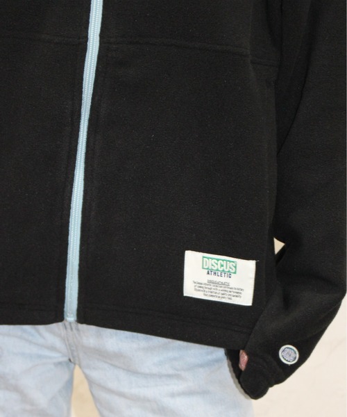 DISCUS ATHLETIC（ディスカス　アスレチック）の「【DISCUS ATHLETIC/ディスカス アスレチック】フリースフルZIPハイＪＫ（その他アウター・レディース・ブラック/マルチ/その他/クリーム・MEDIUM/LARGE）」の11枚目の写真